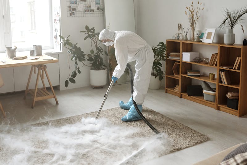 Scheduling carpet cleaning